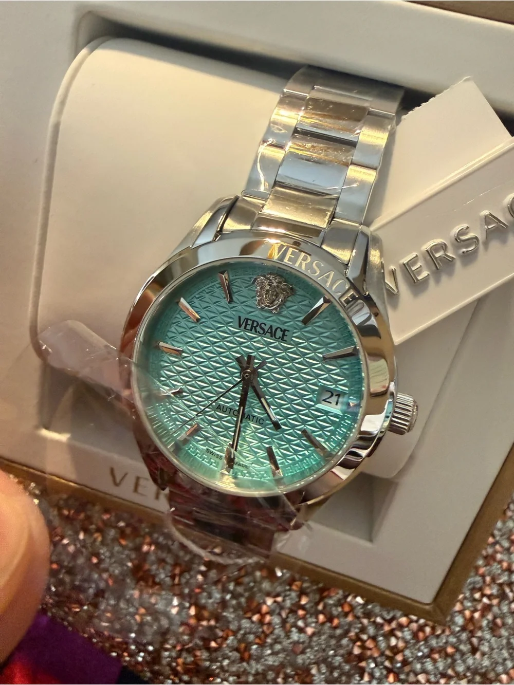 Versace men stainless
